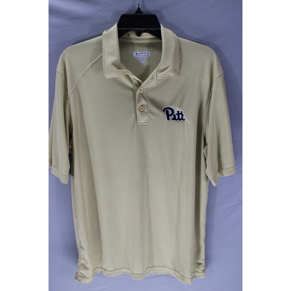 Augusta Sportswear Pittsburgh‎ University Golf Polo Gold Size Medium